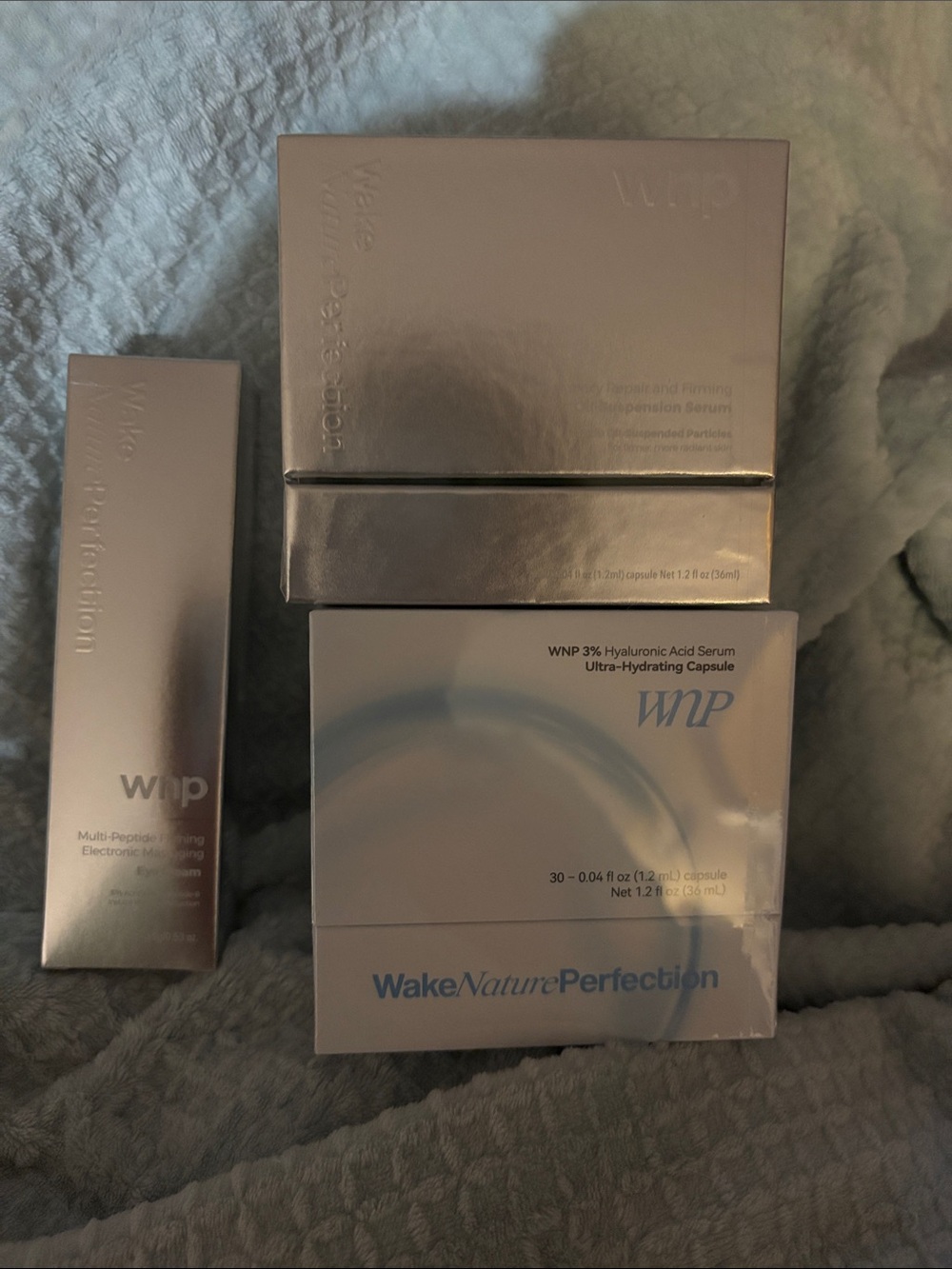 Wake Nature Perfection (WNP) Bundle of three skin care products